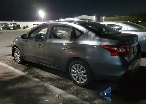 2017 Nissan Sentra S from USA, damaged, VIN 316737